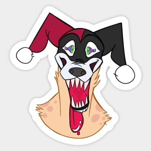 harley hyena Sticker